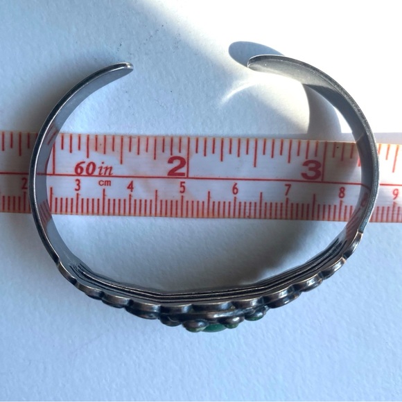 Vintage Turquoise Cuff Bracelet - Picture 5 of 12